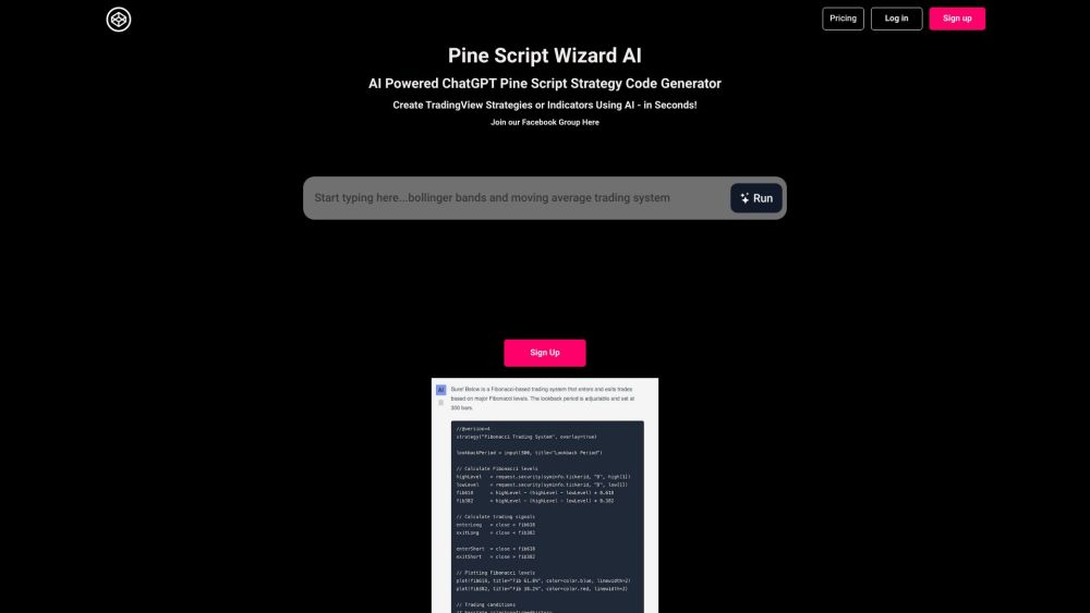 Pine Script Wizard AI