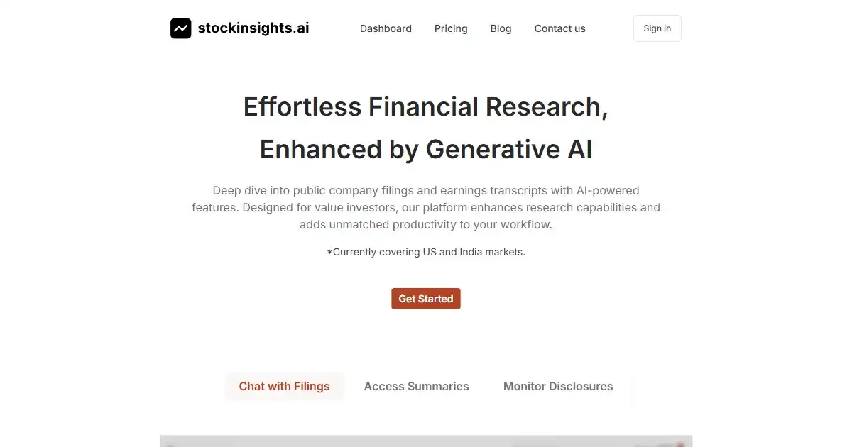 StockInsights AI